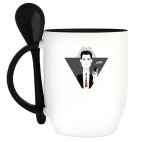 Кружка с ложкой