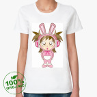 Женская футболка органик