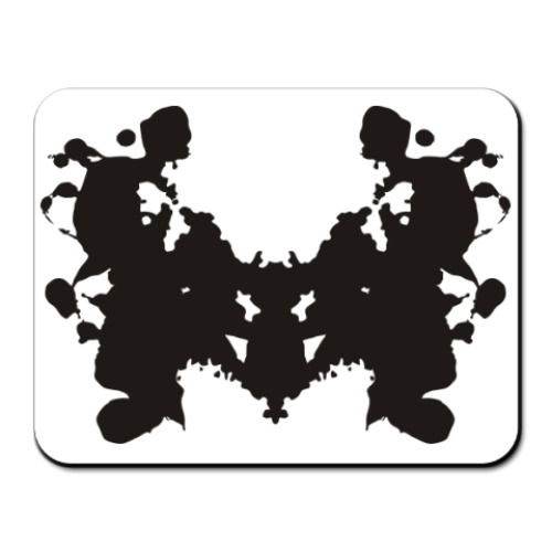 Коврик для мыши с принтом тест Роршаха