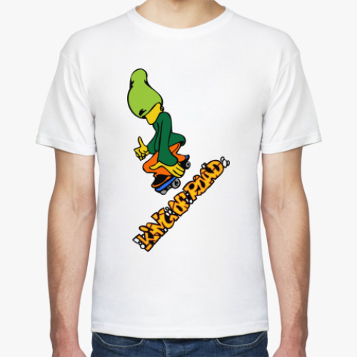 Футболка с принтом King of road