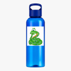 Прозрачная спортивная бутылка