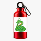 Металлическая бутылка 400 мл UV-DTF