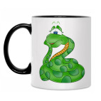 Кружка двухцветная