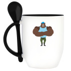 Медведь с знаком вдв