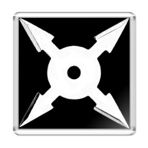 Магнит с принтом   Shuriken