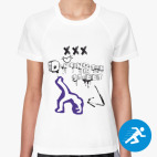 Женская спортивная футболка