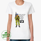 Женская футболка органик