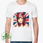 Мужская футболка органик