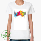 Женская футболка органик