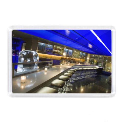 Магнит с принтом Барная стойка