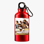 Металлическая бутылка 400 мл UV-DTF