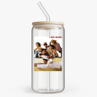 Банка с бамбуковой крышкой