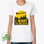 Женская футболка органик