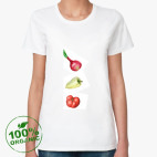 Женская футболка органик