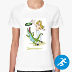 Женская спортивная футболка