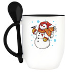 Кружка с ложкой