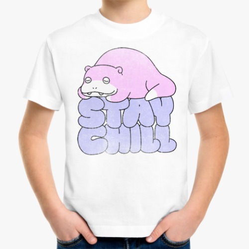 Детская футболка Stay Chill