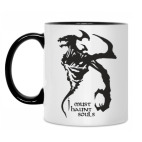 Кружка двухцветная