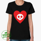 Женская футболка органик