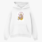 Толстовка худи оверсайз