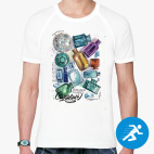 Мужская спортивная футболка