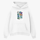 Толстовка худи оверсайз