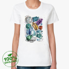 Женская футболка органик