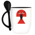 Кружка с ложкой