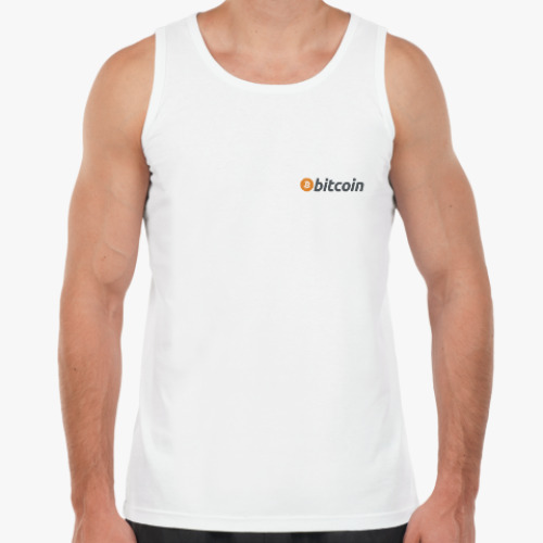 Майка с принтом Биткоин майнер