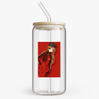 Банка с бамбуковой крышкой