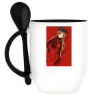 Кружка с ложкой