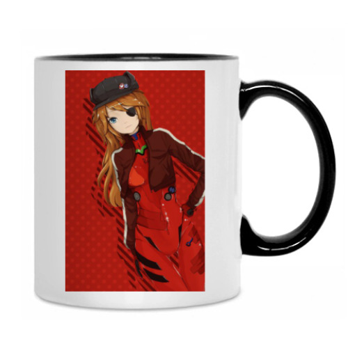 Кружка с принтом Eva art