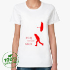 Женская футболка органик