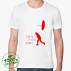 Мужская футболка органик