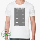 Мужская футболка органик