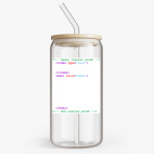 Банка с бамбуковой крышкой