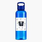 Прозрачная спортивная бутылка