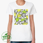 Женская футболка органик