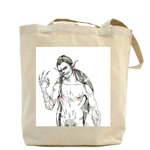 Сумка шоппер с принтом Sexy Boy