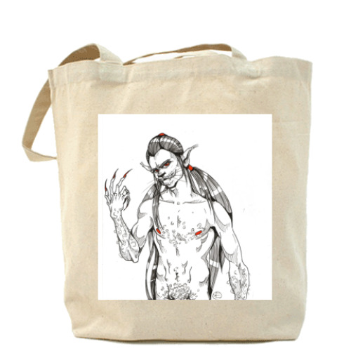 Сумка шоппер с принтом Sexy Boy