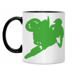 Кружка двухцветная