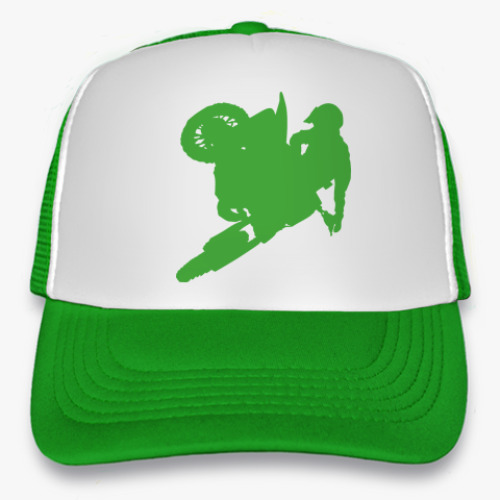 Кепка-тракер с принтом Мотокроссмен