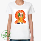 Женская футболка органик