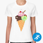 Женская спортивная футболка