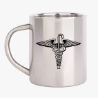 Кружка металлическая