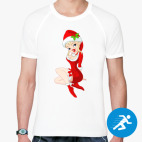 Мужская спортивная футболка