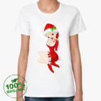 Женская футболка органик