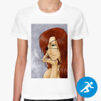 Женская спортивная футболка