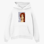 Толстовка худи оверсайз