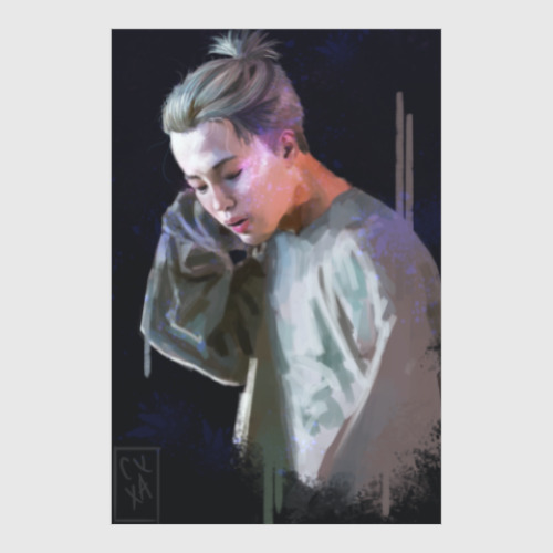 Постер с принтом Jimin BTS